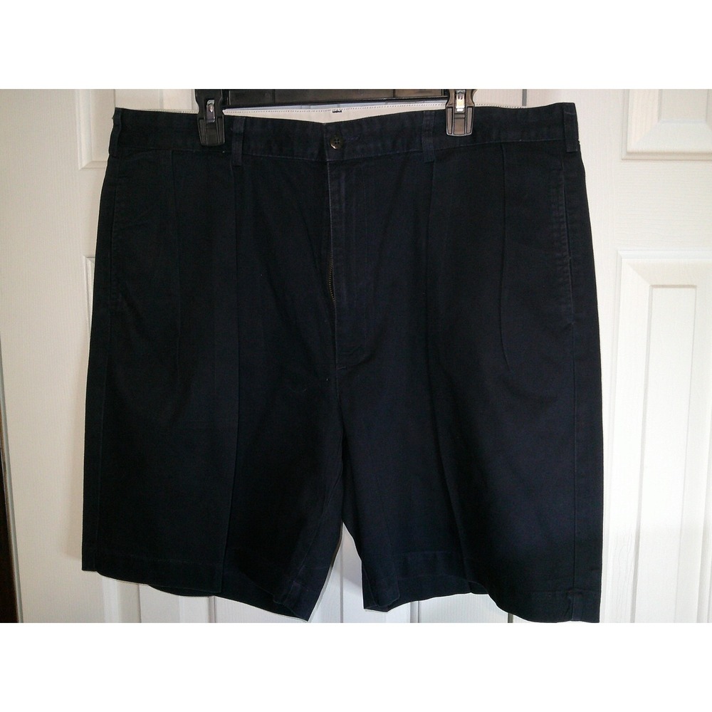 Polo Golf Ralph Lauren Pleated Shorts Chino‎ Casual Navy Blue Mens Size 40